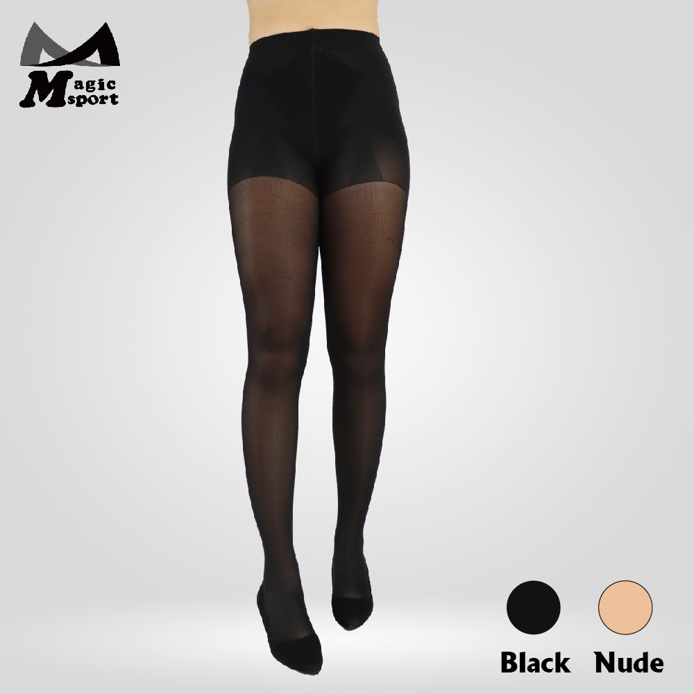 Breathable & Anti-Bacterial nude fishnet tights 